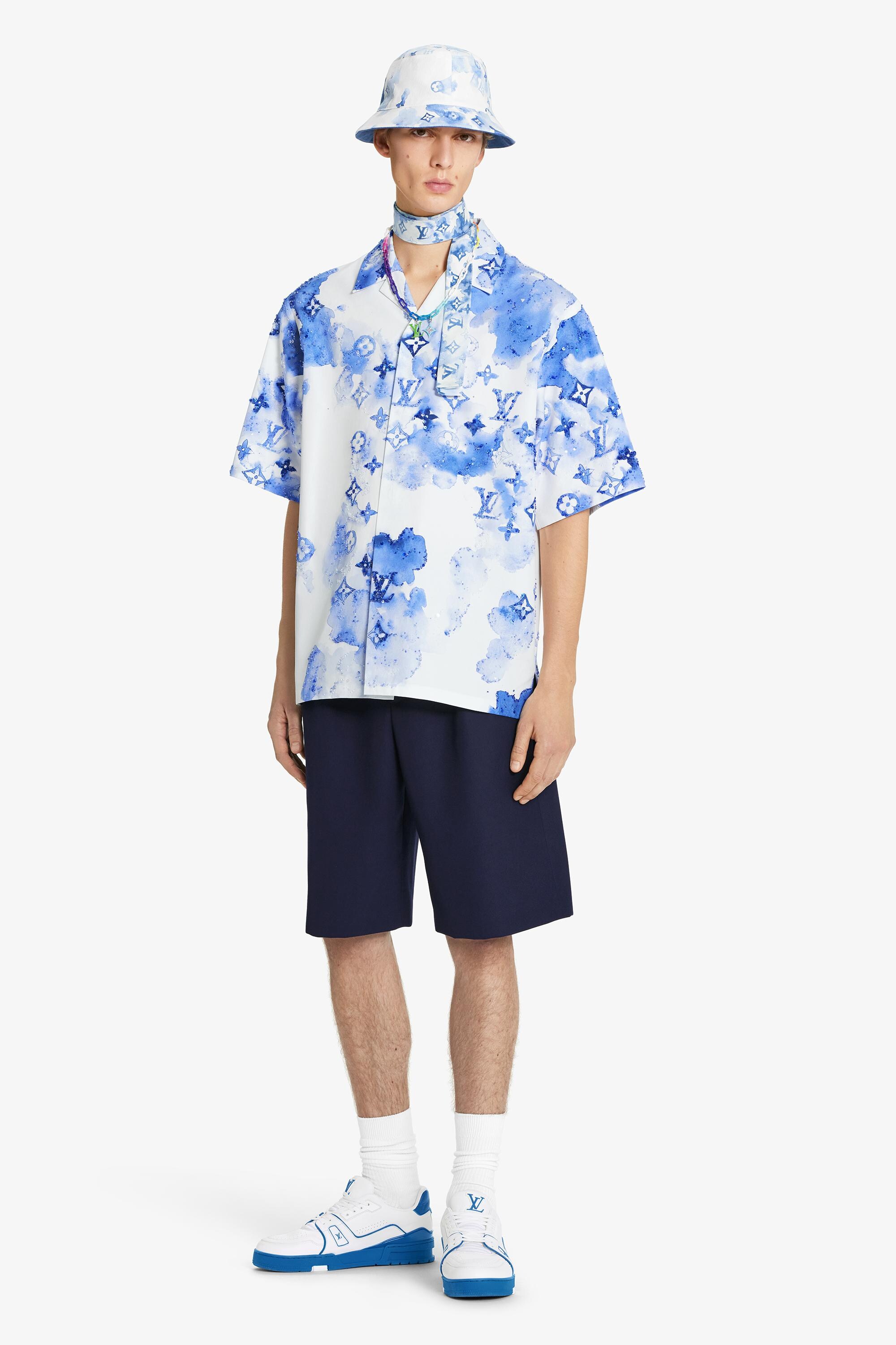 Embroidered Watercolor Shirt - Ready to 