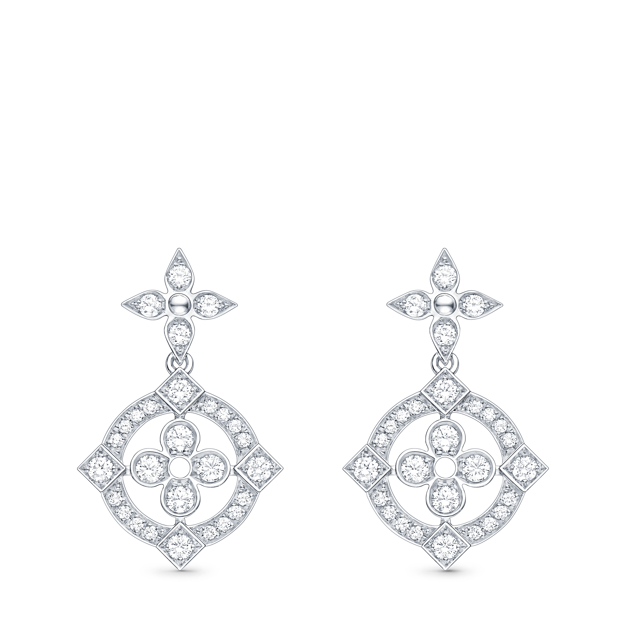 完璧 ダイヤモンド ROWイヤリング ONE DENTELLE 【】LV (Louis Q96850 Vuitton/イヤリング) - イヤリング -  www.solidarite-numerique.fr