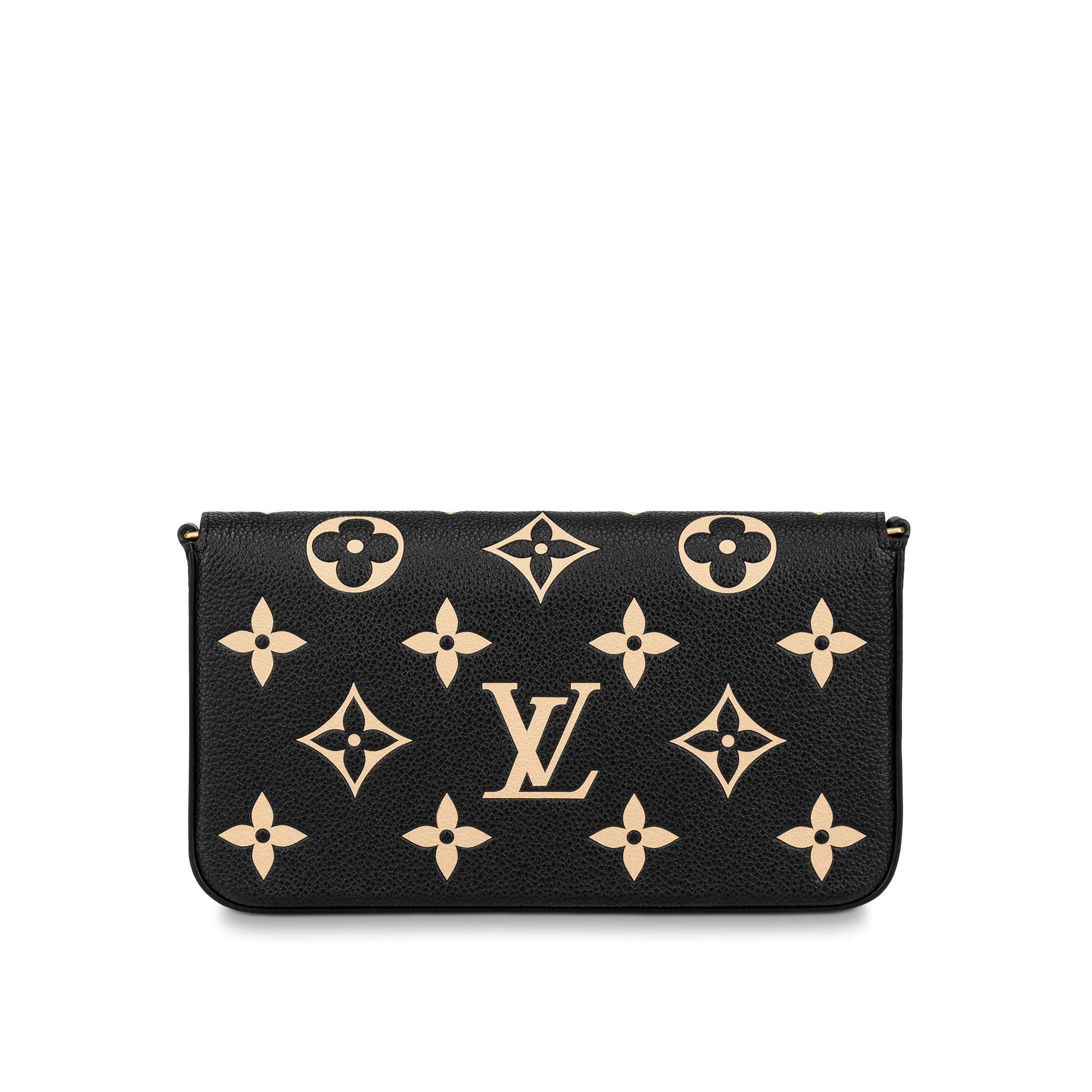 lv felicie pochette black