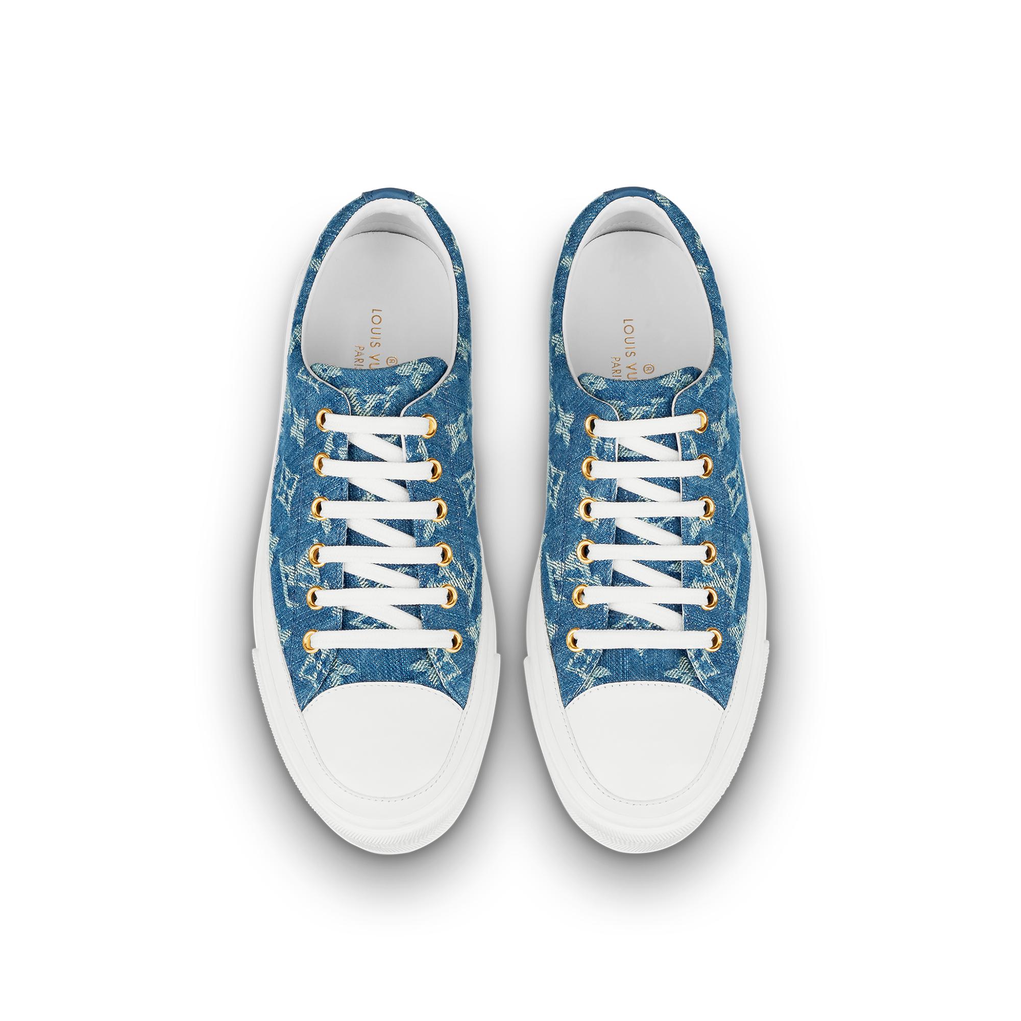 Blue Denim Sneakers Flash Sales, 54 
