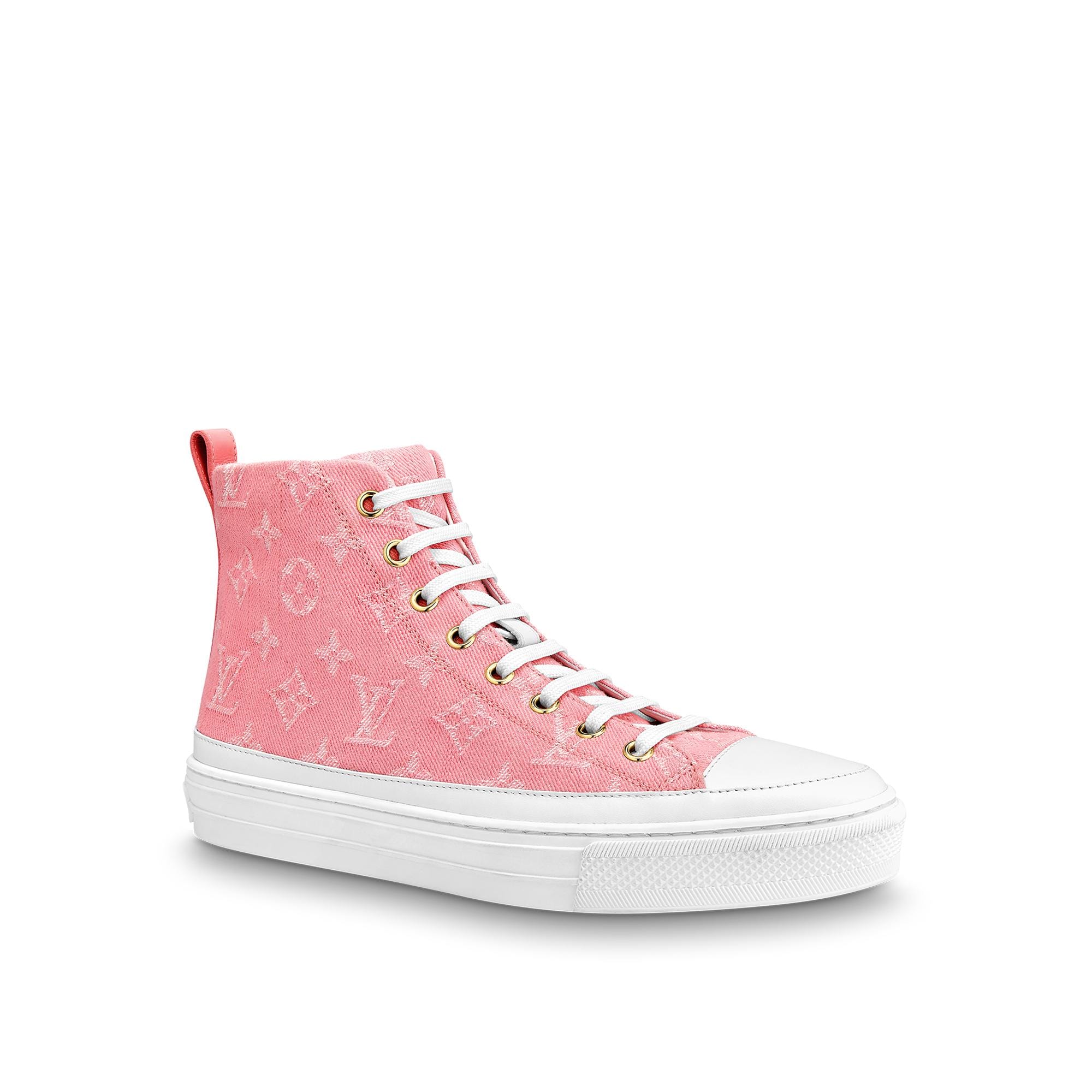 louis vuitton trainers womens pink