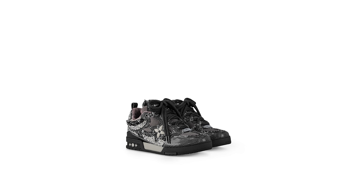 LV Skate Sneaker Luxury Shoes 1ABMHW Black LOUIS VUITTON