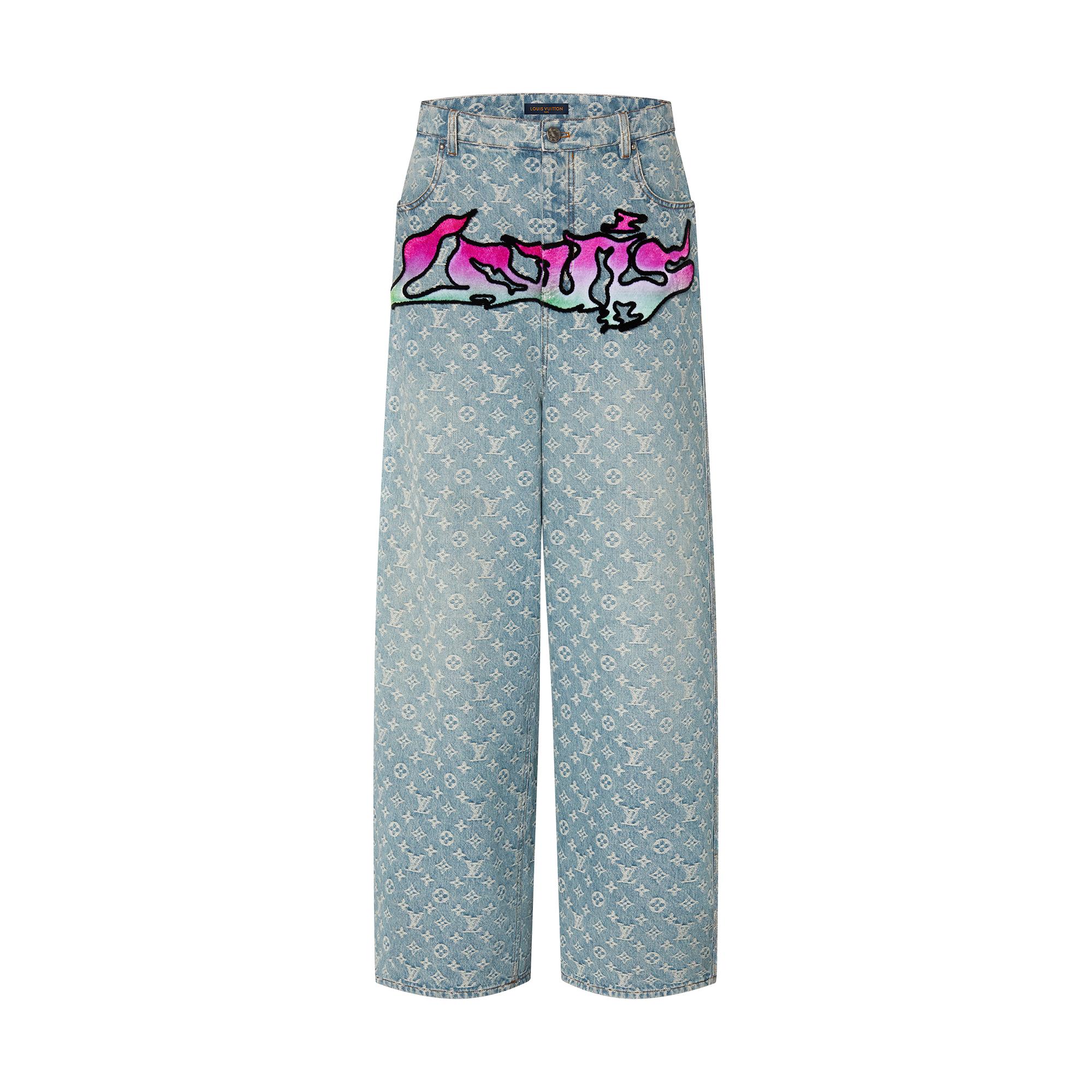 Baggy Denim Pants - Ready to Wear 