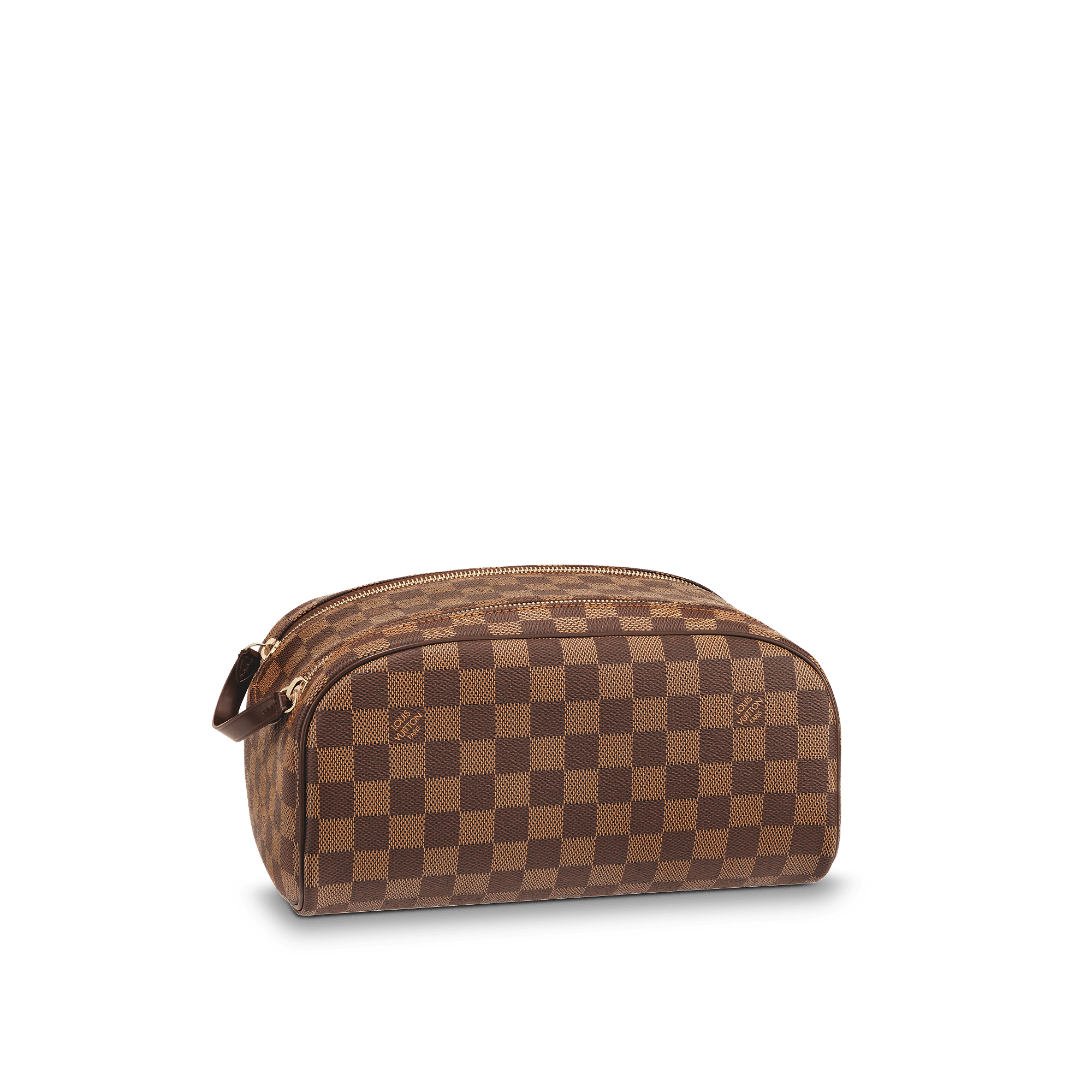 Download King Size Toiletry Bag Damier Ebène Canvas - Travel ...