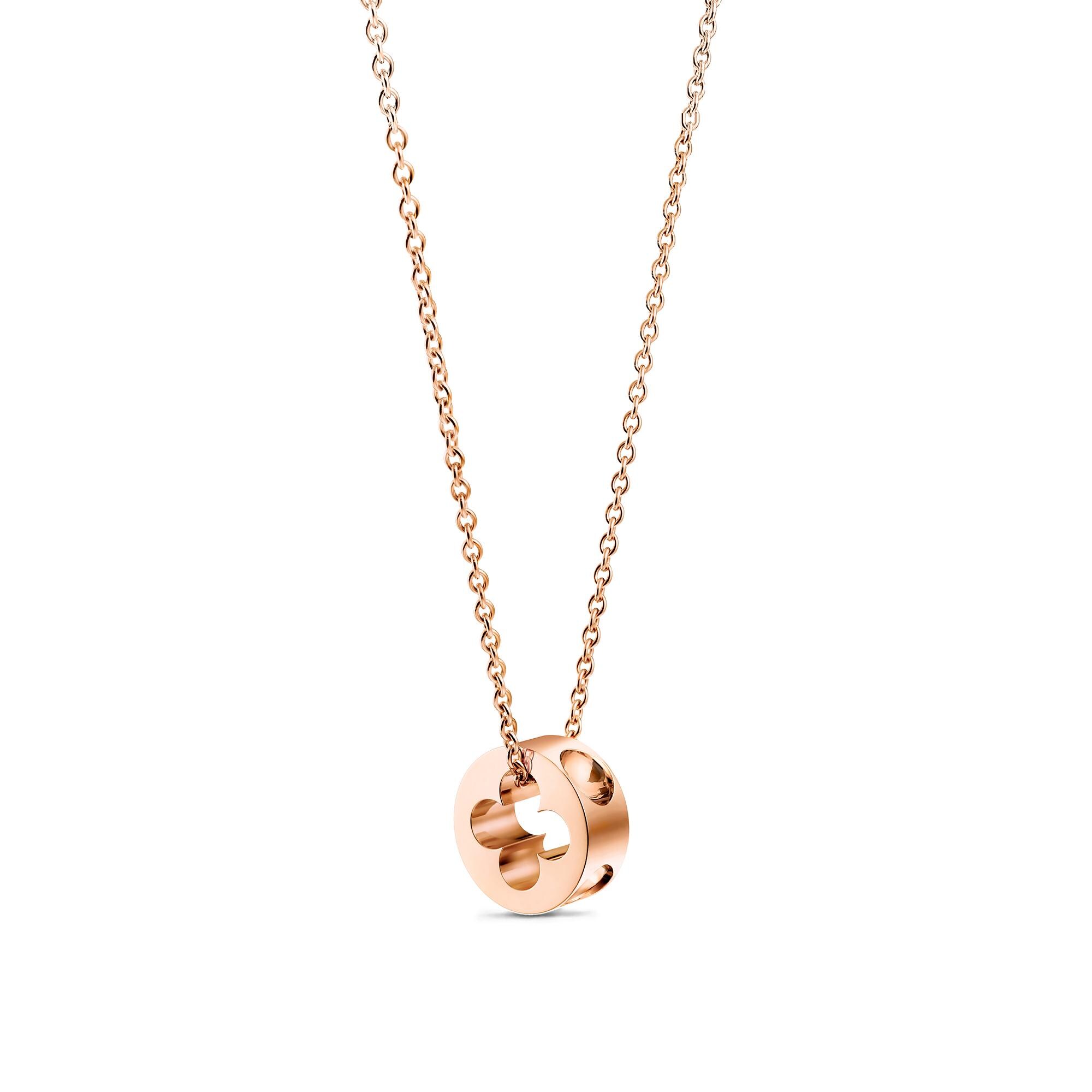 Empreinte Pendant, Pink Gold 