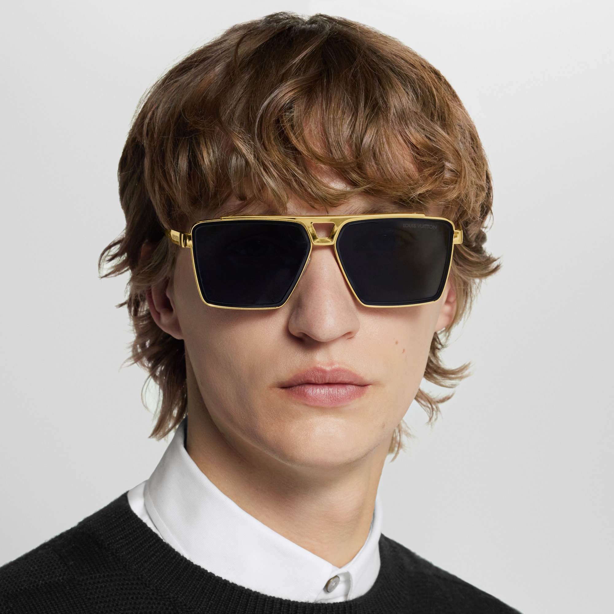 1.1 Evidence Metal Square Sunglasses . in Men