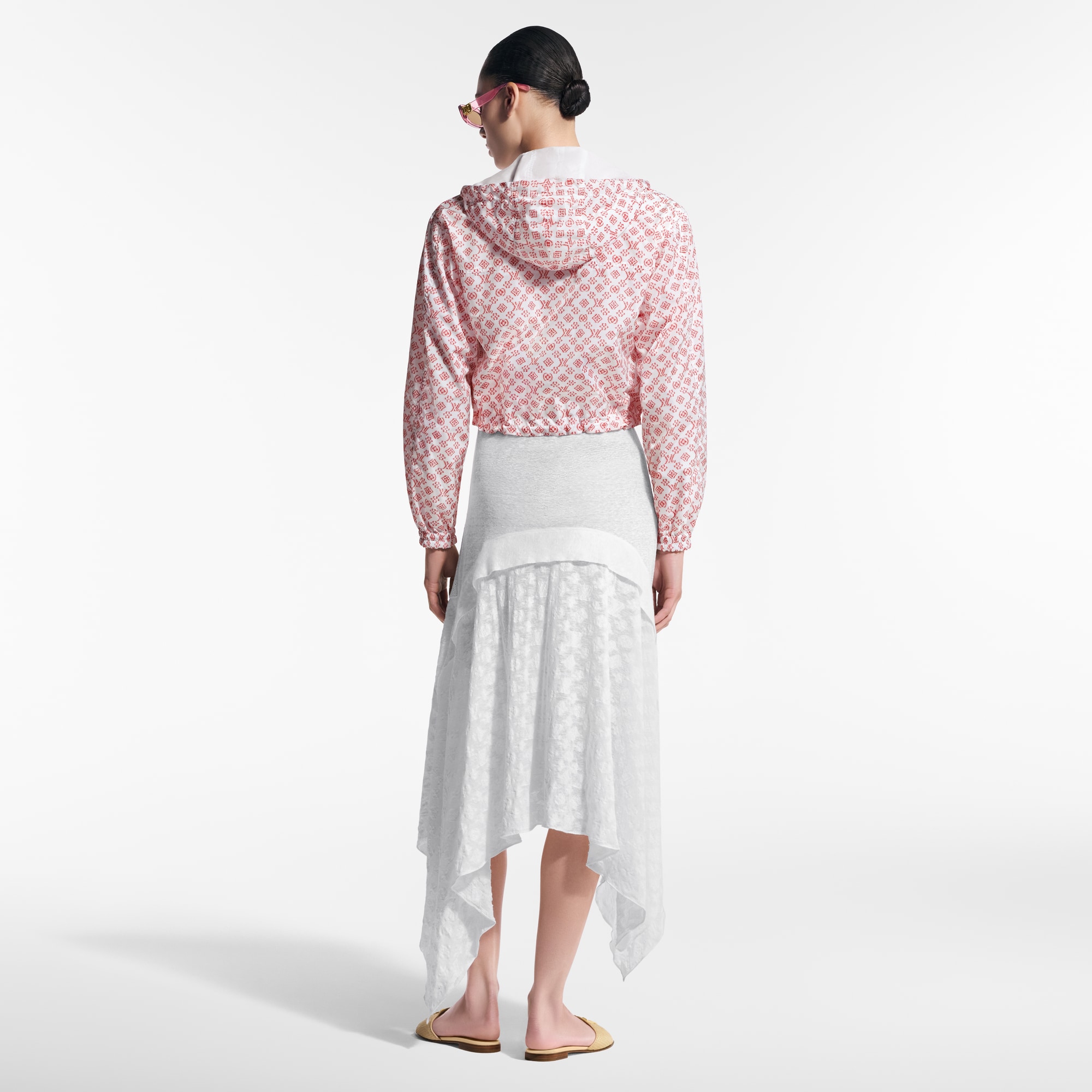 3D Monogram Hooded Parka  in Women