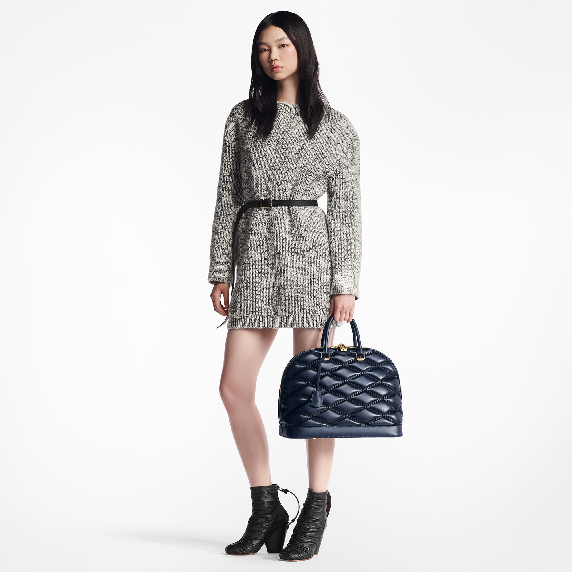 Alma GM Malletage Leather in Women