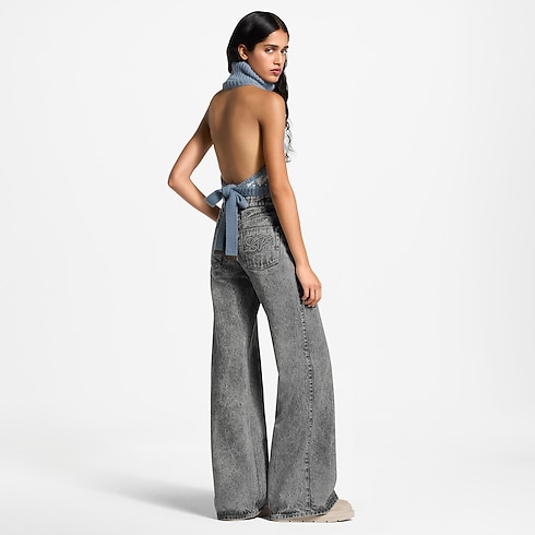 Alpine Knit Crop Top in Women's Ready to Wear Tops and Shirts collections by Louis Vuitton (Product zoom)