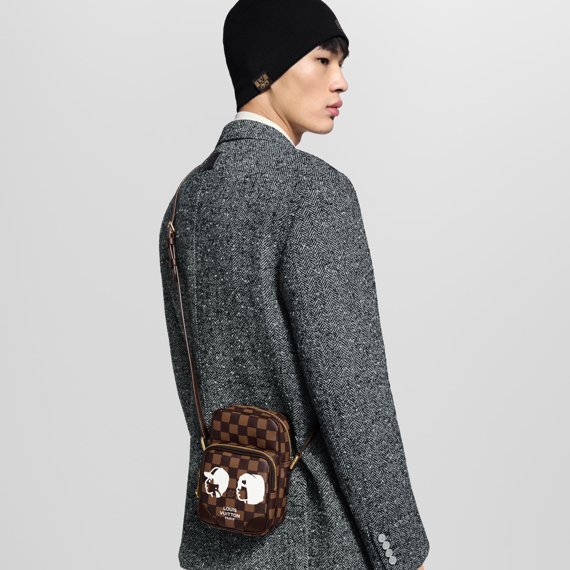 Amazone Damier Ebène Canvas in Bags and Small Leather Goods