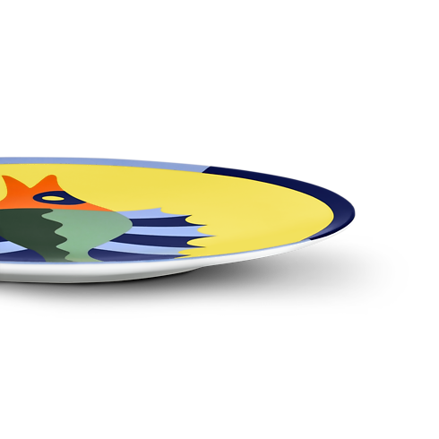Animali Fantastici Fish Dinner Plate in Trunks, Travel and Home's Home and Art of Dining Art of Dining collections by Louis Vuitton (Product zoom)