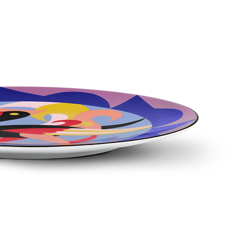 Animali Fantastici Paradise Pelican Dinner Plate in Trunks, Travel and Home's Home and Art of Dining Art of Dining collections by Louis Vuitton (Product zoom)