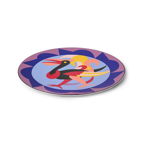 Animali Fantastici Paradise Pelican Dinner Plate in Trunks, Travel and Home's Home and Art of Dining Art of Dining collections by Louis Vuitton (Product zoom)