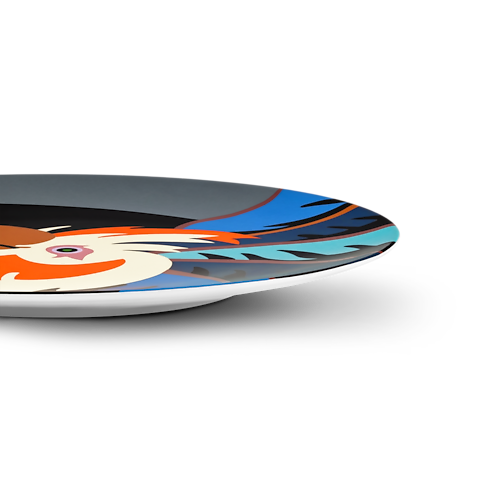Animali Fantastici Parrot Dinner Plate in Trunks, Travel and Home's Home and Art of Dining Art of Dining collections by Louis Vuitton (Product zoom)