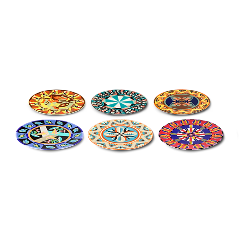 Animali Fantastici Set Of 6 Presentation Plates in Trunks, Travel and Home's Home and Art of Dining Art of Dining collections by Louis Vuitton (Product zoom)