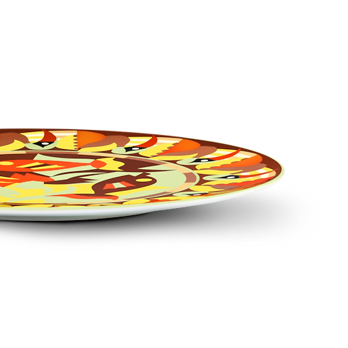 Animali Fantastici Toucan Presentation Plate in Trunks, Travel and Home's Home and Art of Dining Art of Dining collections by Louis Vuitton (Product zoom)