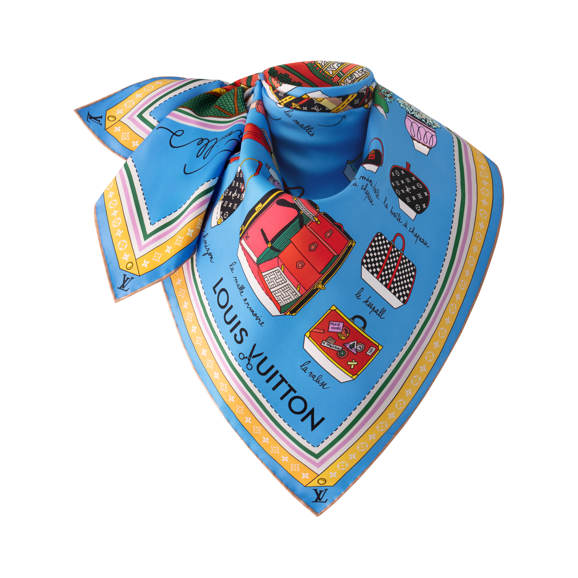 Asnieres Paper House 90 方巾 . in 女士