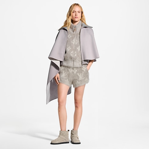 Asymmetrical Mahina Cape Coat in Women's Ready to Wear Coats and Jackets collections by Louis Vuitton (Product zoom)