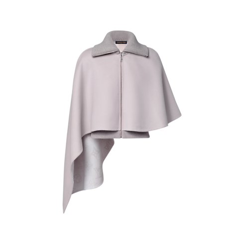 Asymmetrical Mahina Cape Coat in Women's Ready to Wear Coats and Jackets collections by Louis Vuitton (Product zoom)