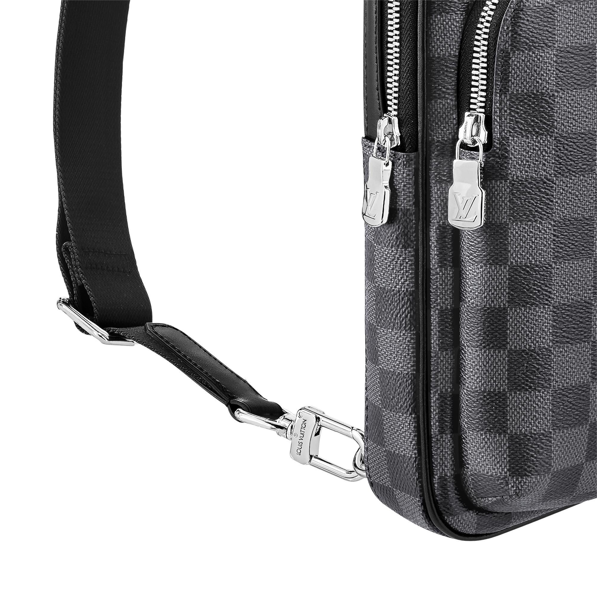 Avenue NM 斜孭袋 Damier Graphite 帆布 in 男士