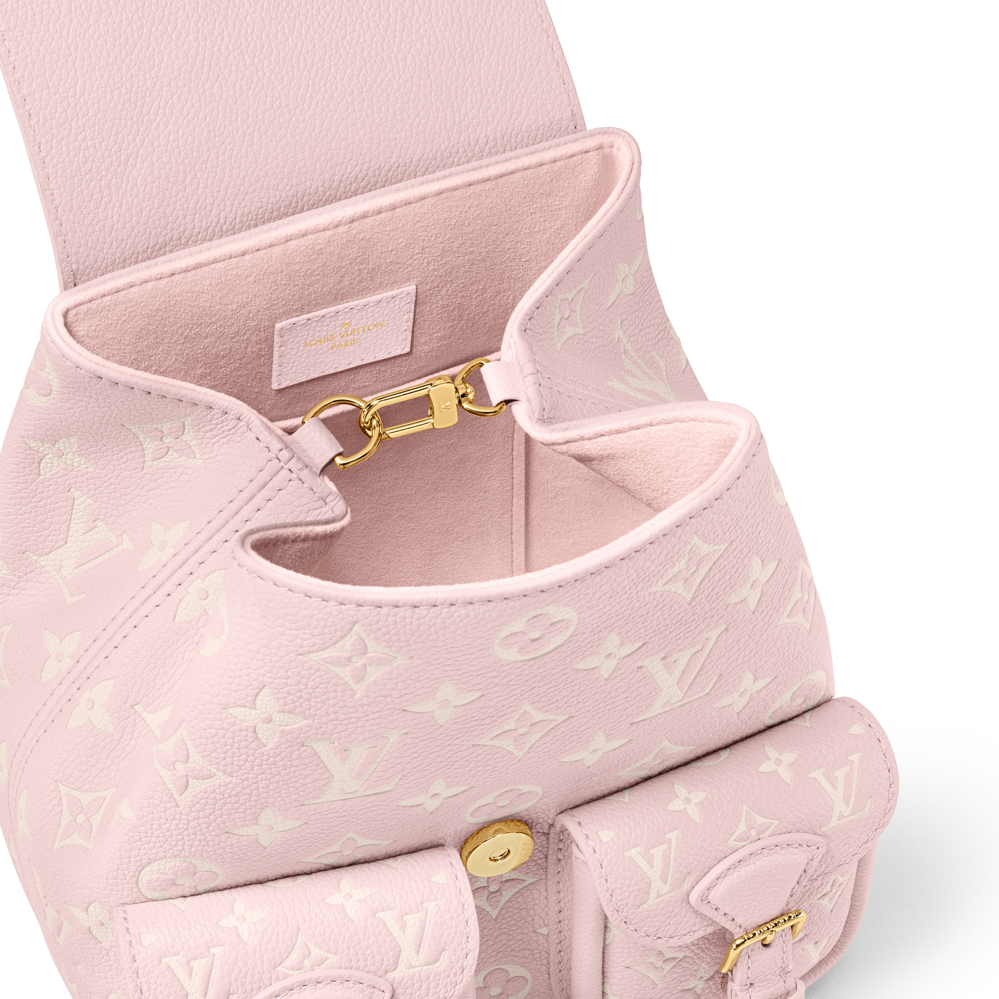 Backup Bicolor Monogram Empreinte Leather in Women