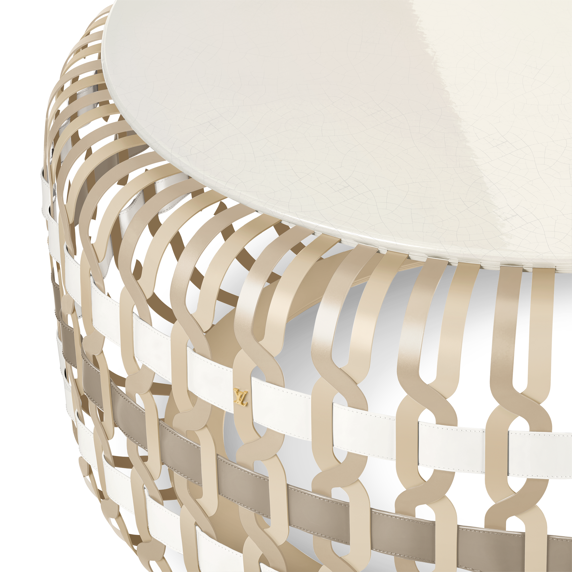 Basket Coffee Table By Zanellato/Bortotto  in Trunks, Travel and Home