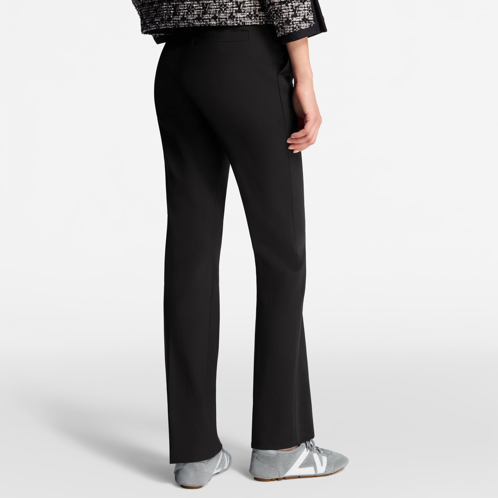 Belt Detail Tailored Pants  in Women