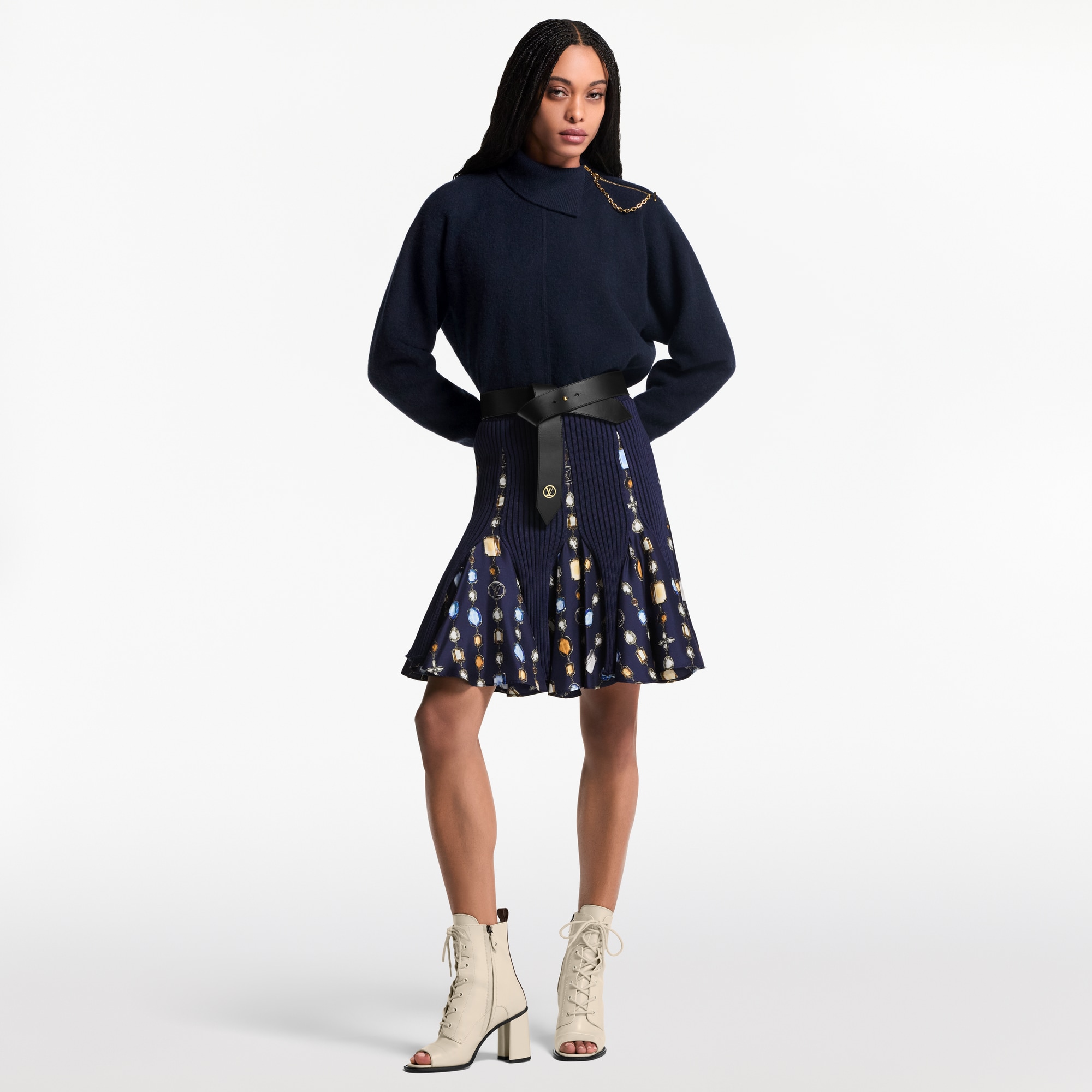 Berlin Open Toe Ankle Boot  in Women