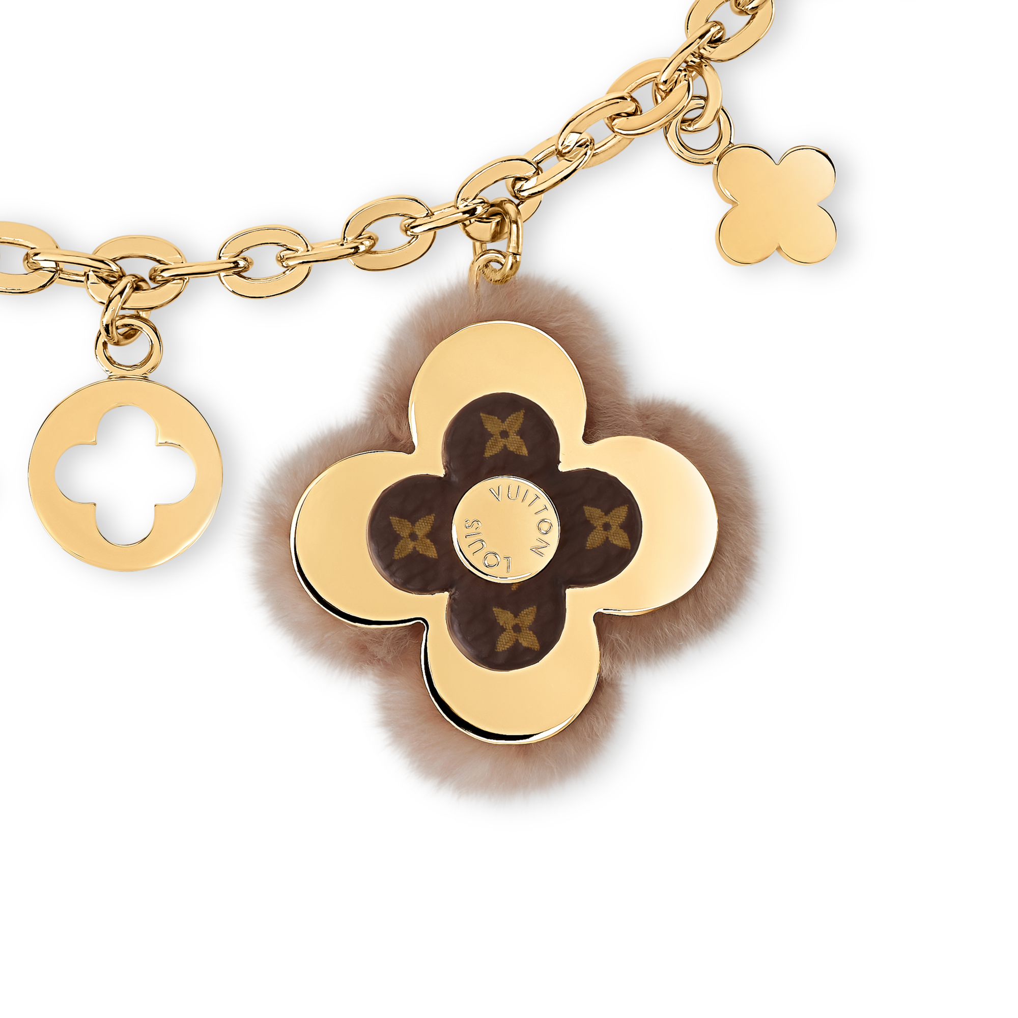 Blooming Flowers Chain Bag Charm . in Women