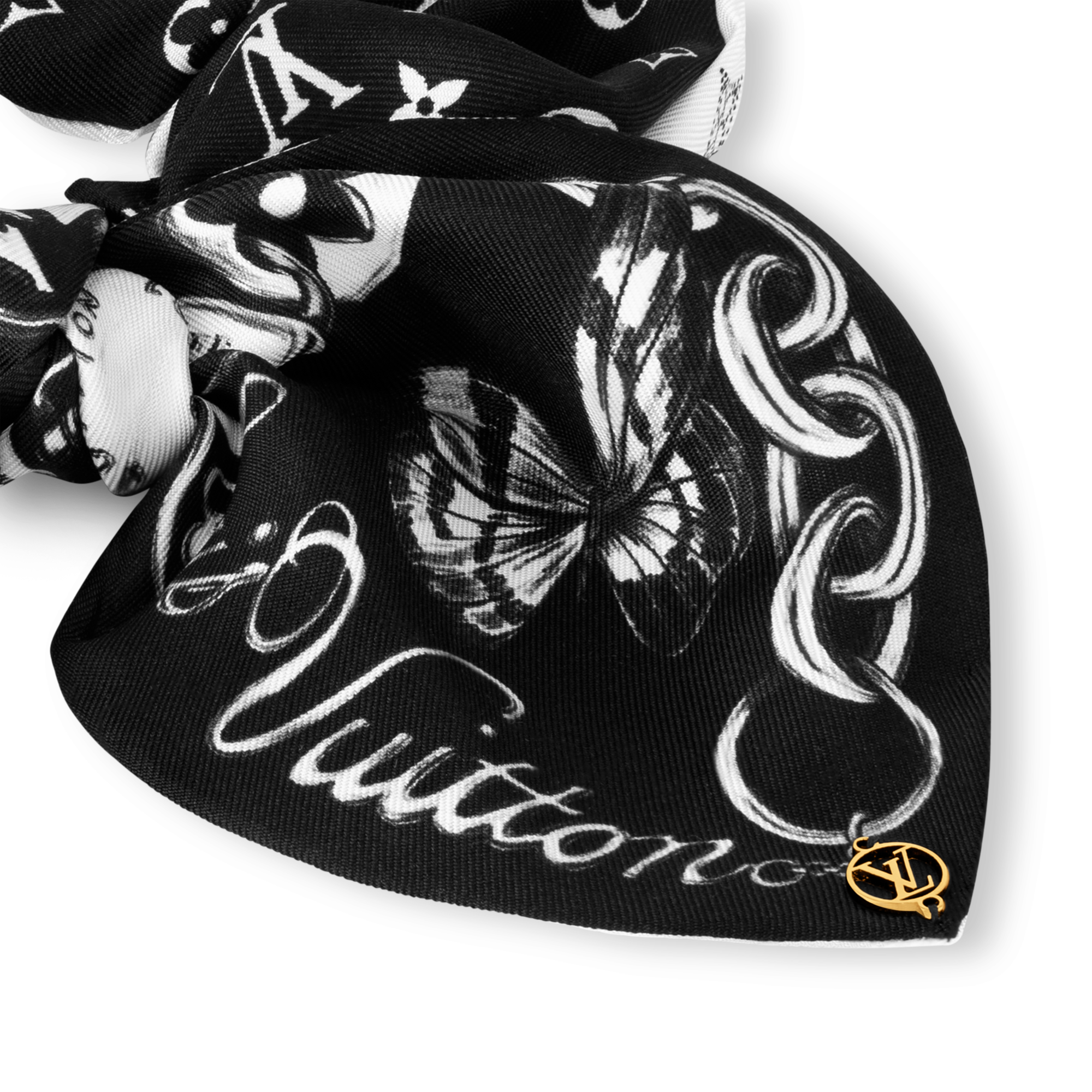 Blooming Monogram Scrunchy . in Women