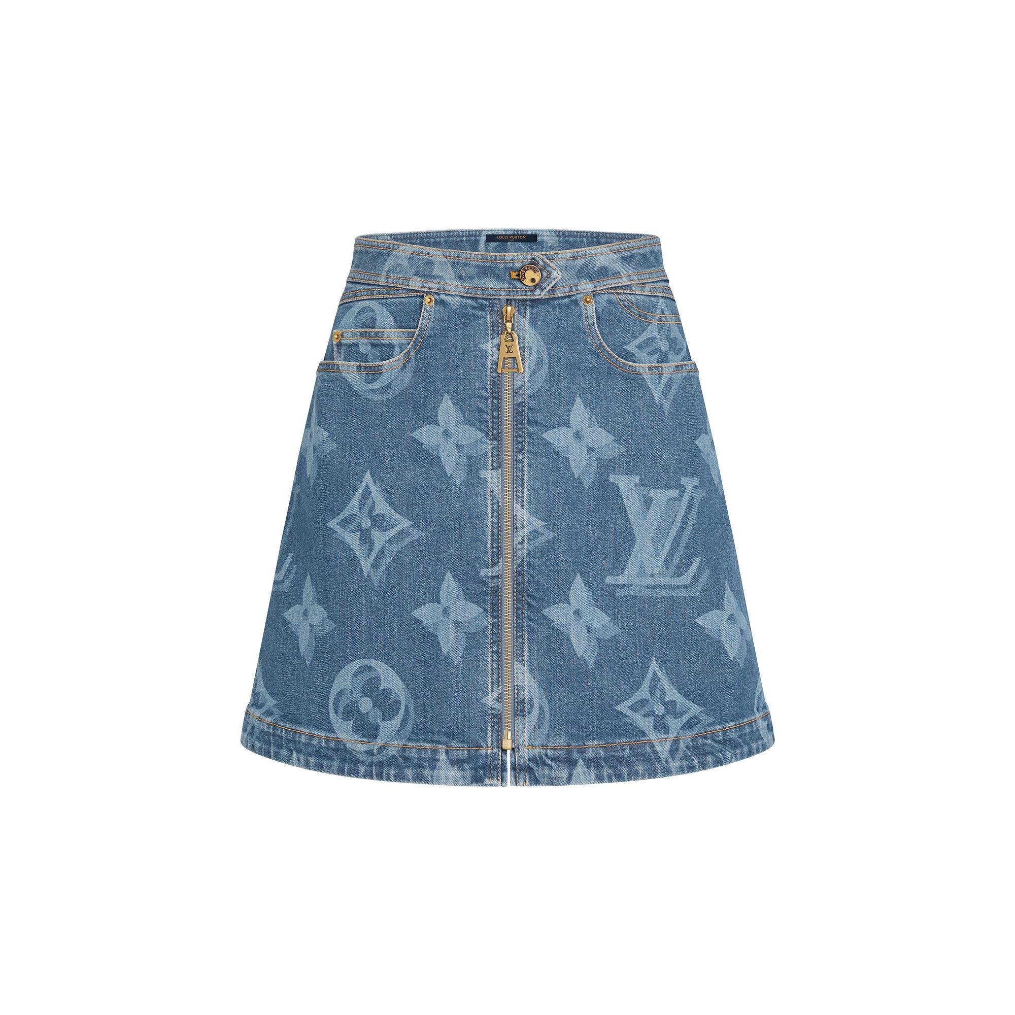 louis vuitton monogram denim