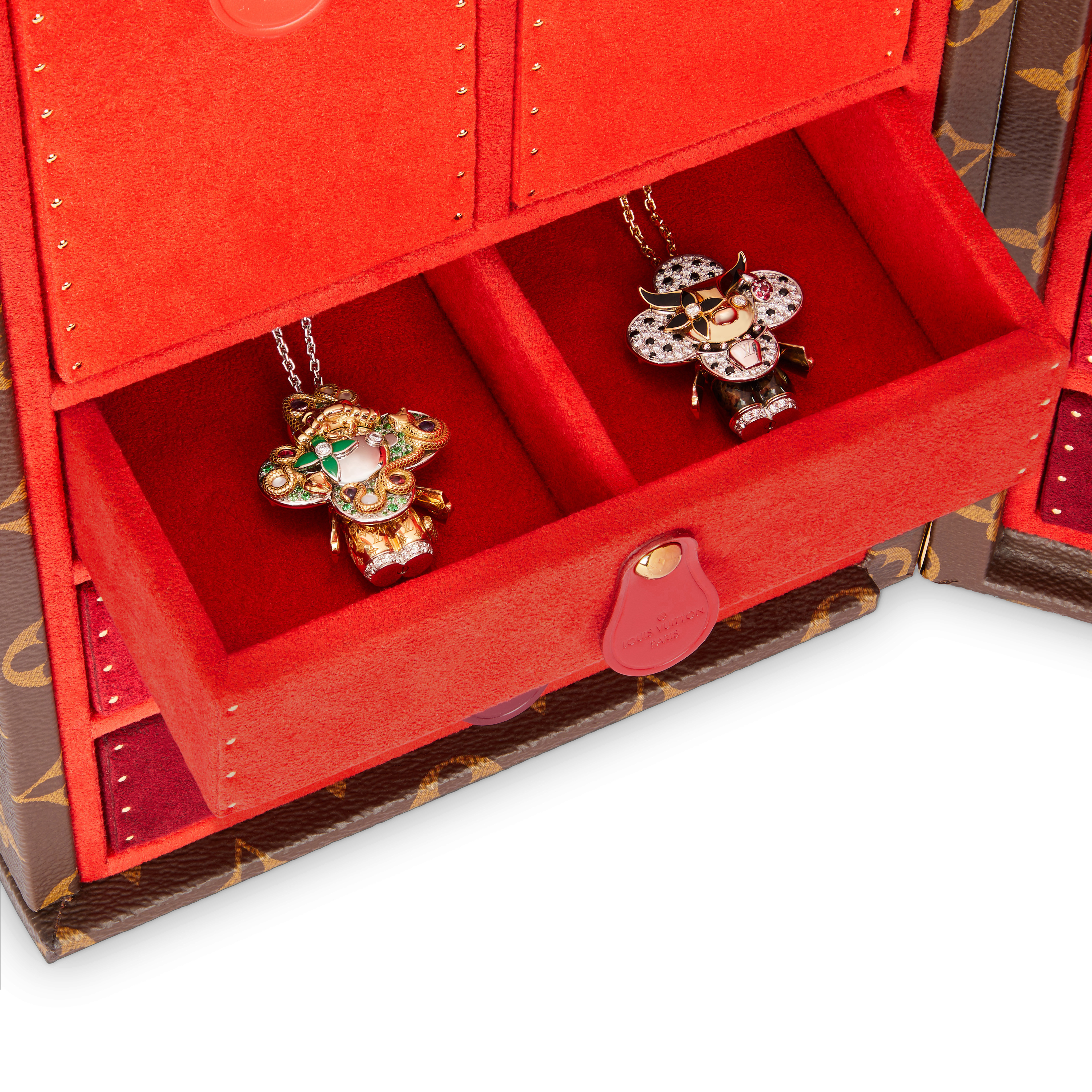 Boîte Joaillerie Vivienne Zodiac Monogram 帆布 in 行李箱、旅行用品及家居精品