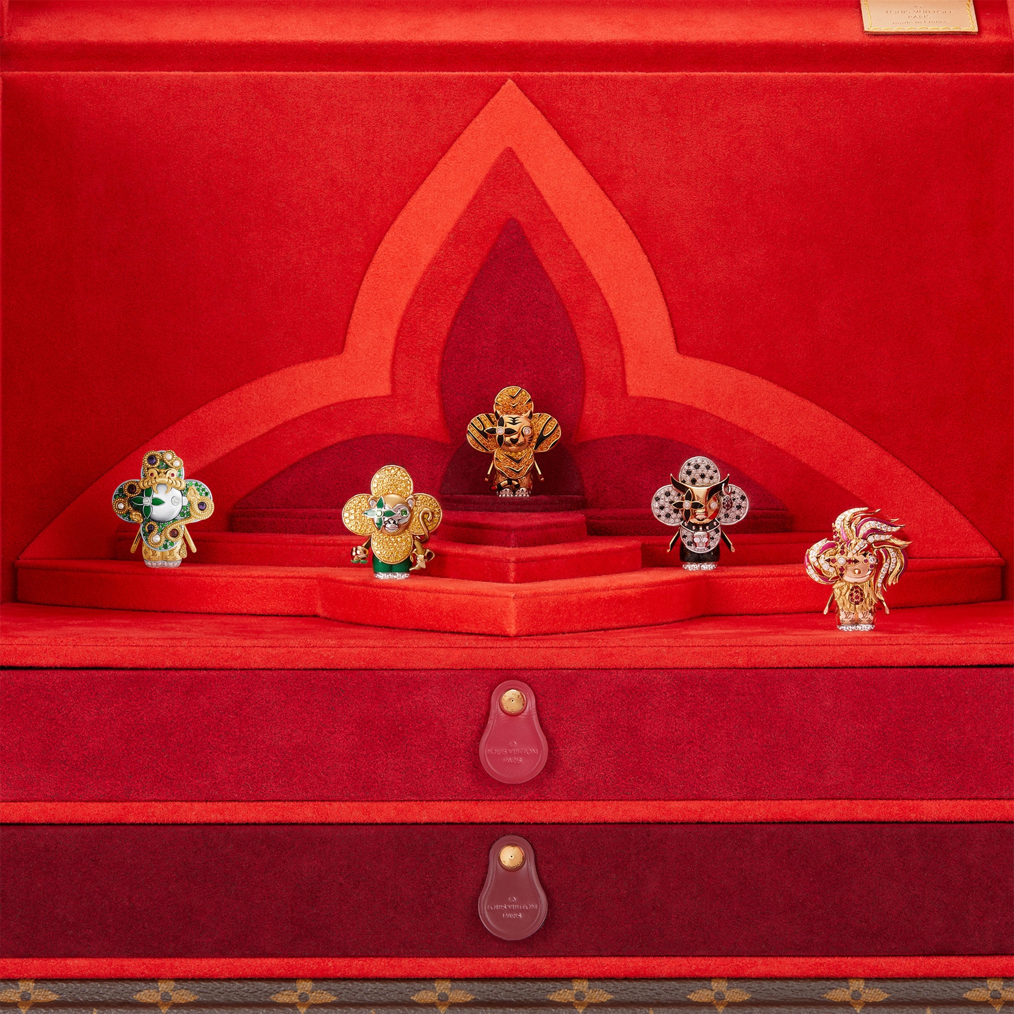 Boîte Joaillerie Vivienne Zodiac Monogram 帆布 in 行李箱、旅行用品及家居精品