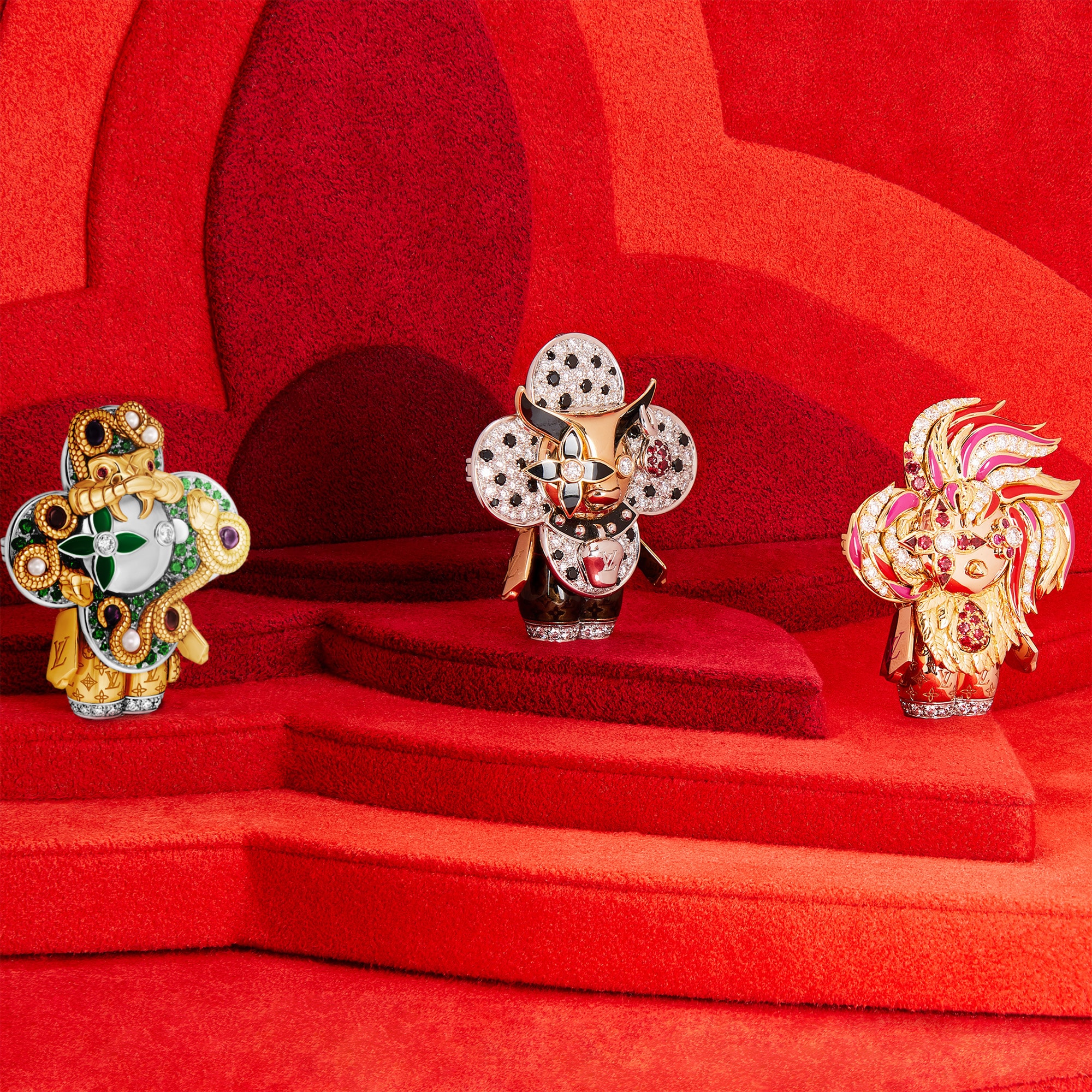 Boîte Joaillerie Vivienne Zodiac Monogram 帆布 in 行李箱、旅行用品及家居精品