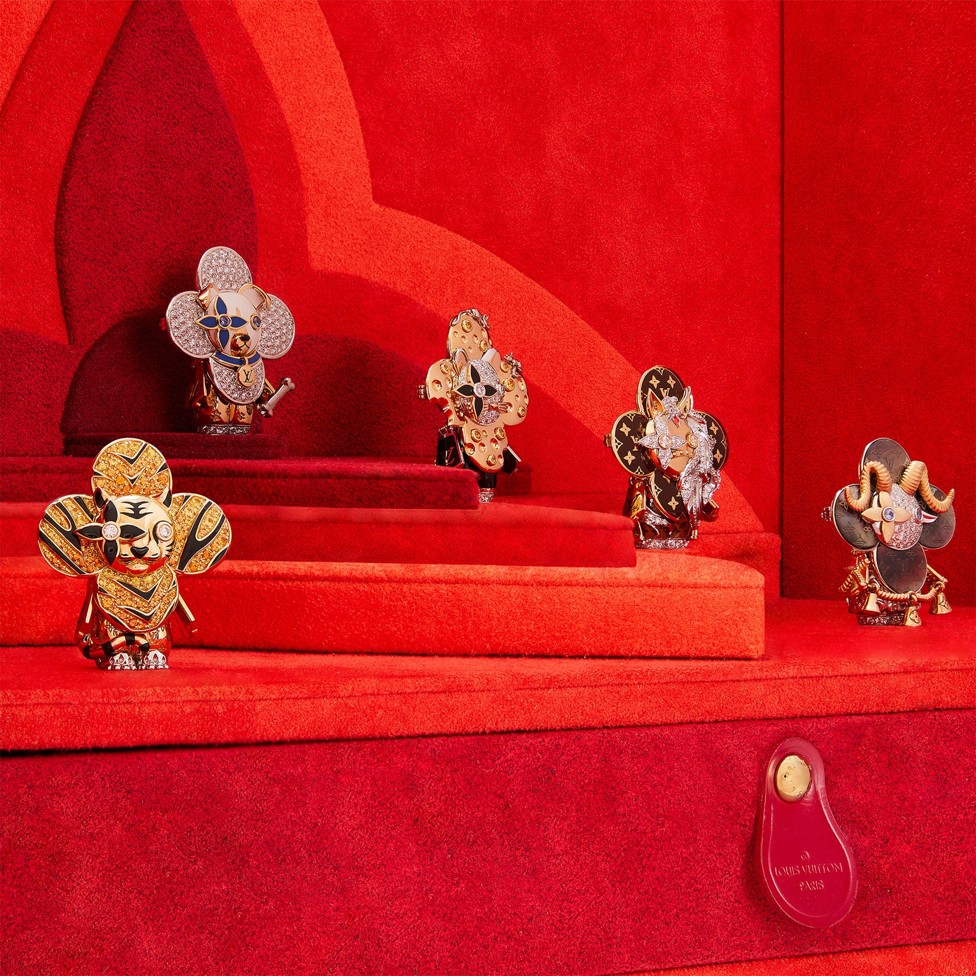 Boîte Joaillerie Vivienne Zodiac Monogram 帆布 in 行李箱、旅行用品及家居精品