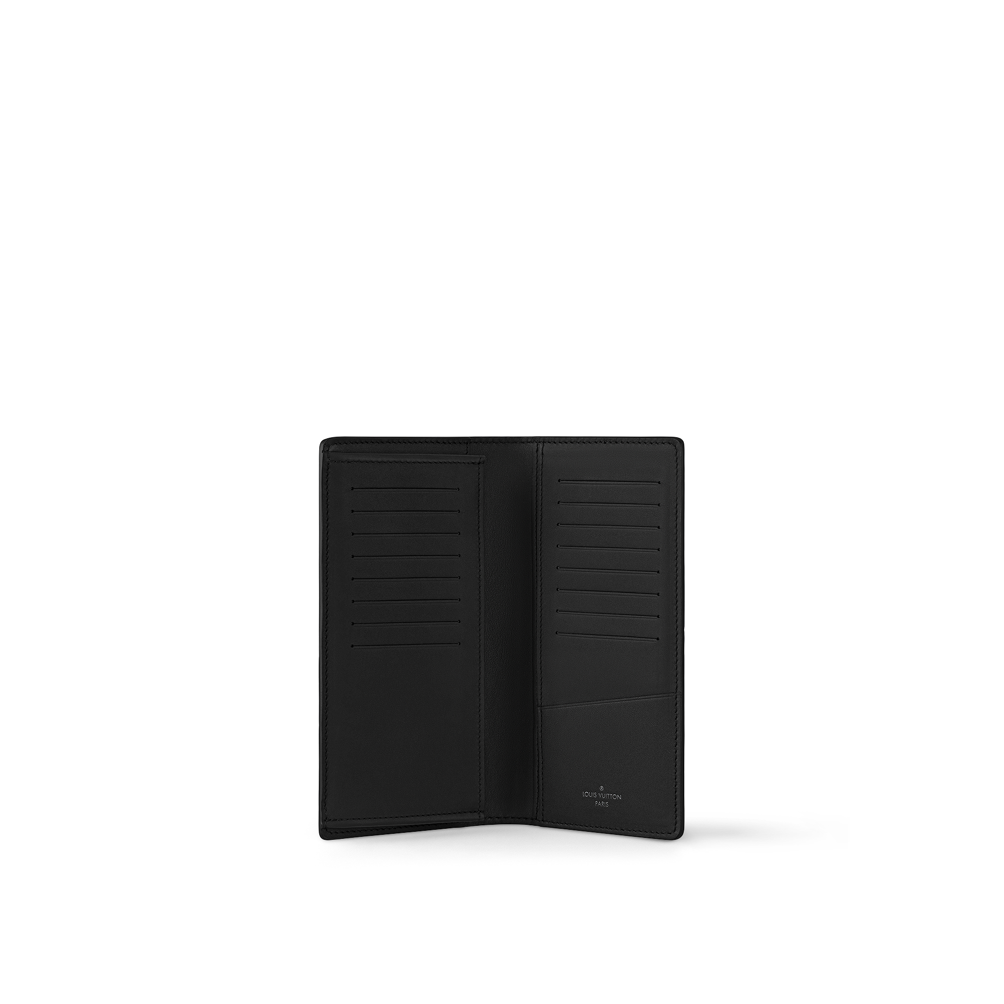 Brazza Wallet Monogram Shadow Leather in Super Lucky Day