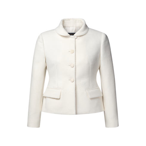 Brushed Fitted Jacket in Women's Ready to Wear Coats and Jackets collections by Louis Vuitton (Product zoom)