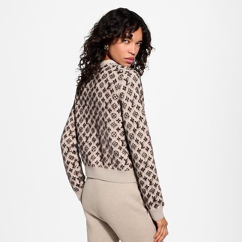 Brushed Monogram Cardigan in Women's Ready to Wear Knitwear collections by Louis Vuitton (Product zoom)