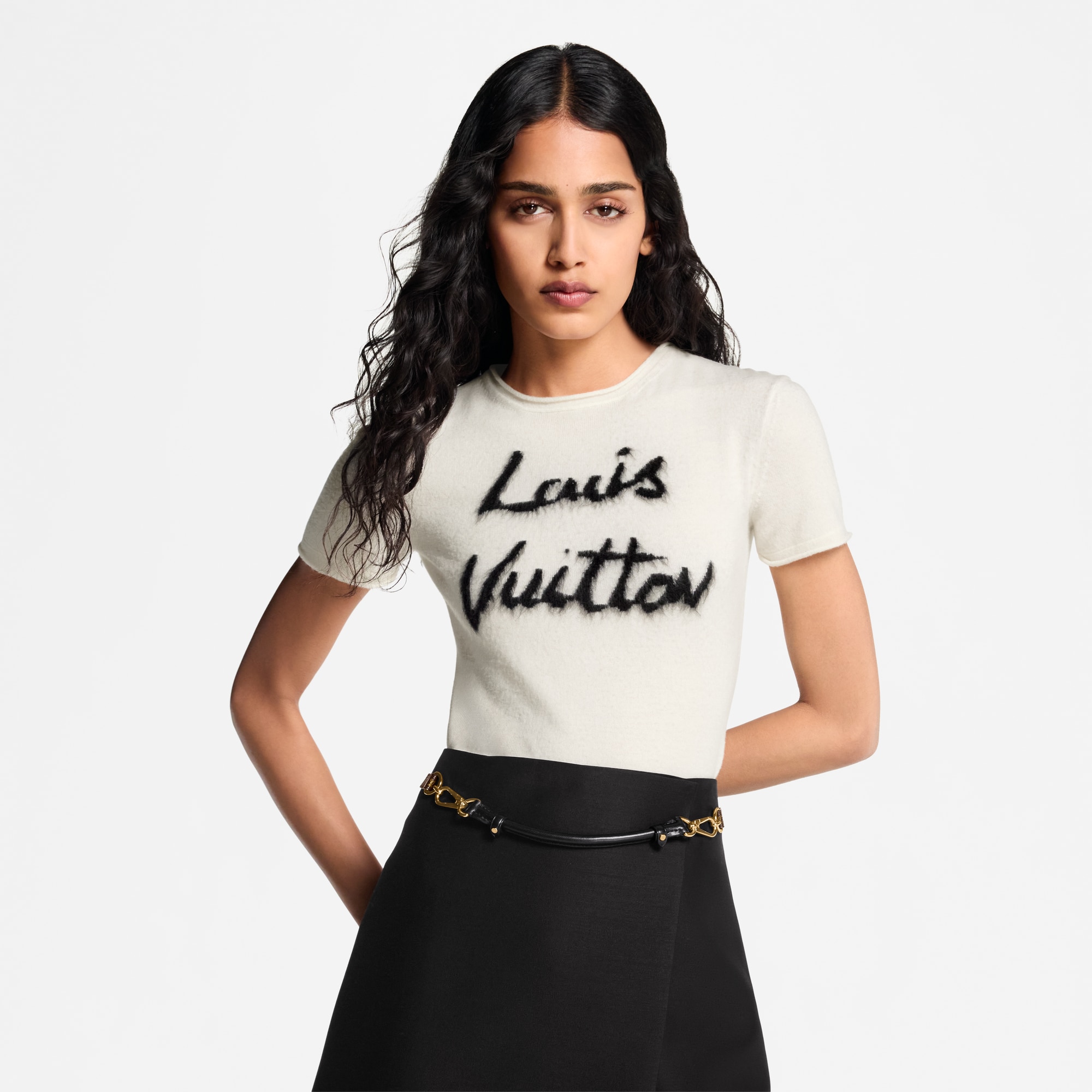 刷毛標誌針織上衣  in 女士