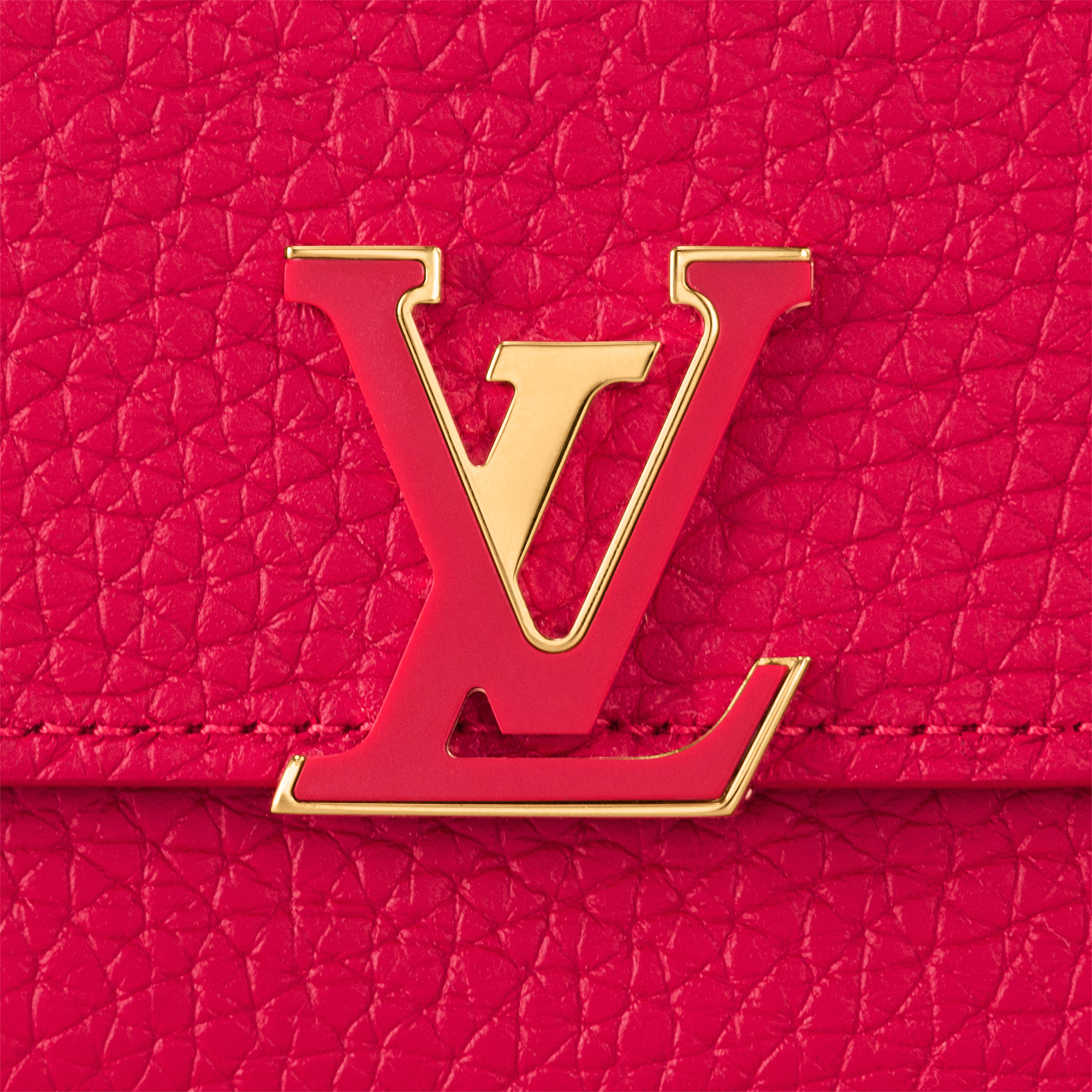 Capucines 短銀包 Taurillon 皮革 in 女士