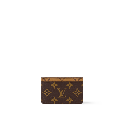 Card Holder Monogram Reverse Canvas in Women's Wallets and Small Leather Goods Wallets and Small Leather Goods for Women collections by Louis Vuitton (Product zoom)