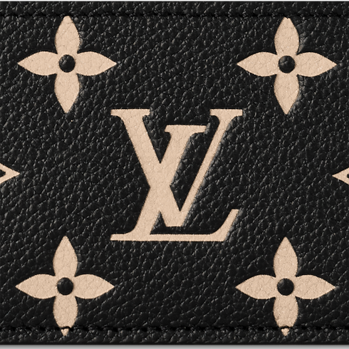 Card Holder Bicolor Monogram Empreinte Leather in Women's Wallets and Small Leather Goods Wallets and Small Leather Goods for Women collections by Louis Vuitton (Product zoom)