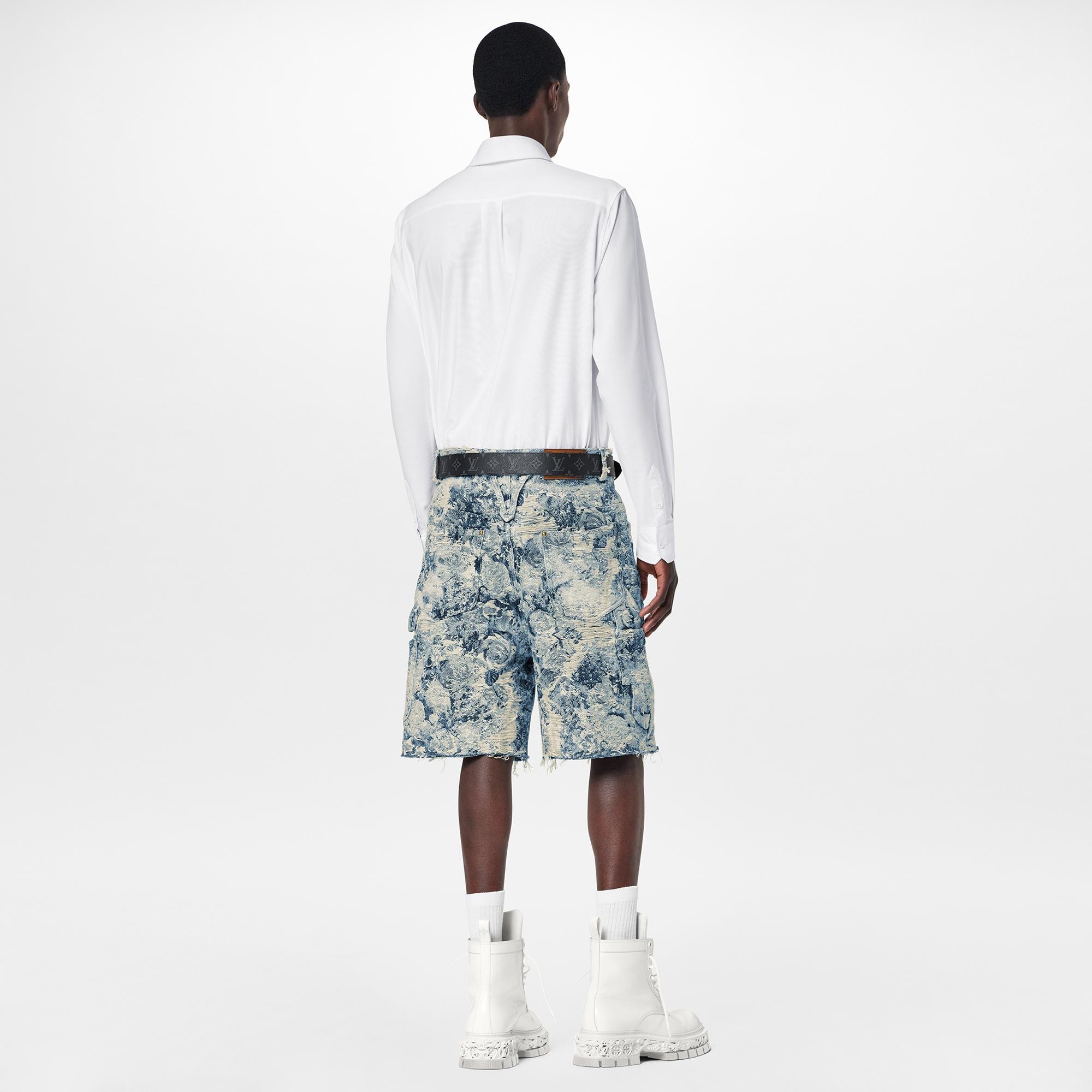 木匠風牛仔短褲  in 男士