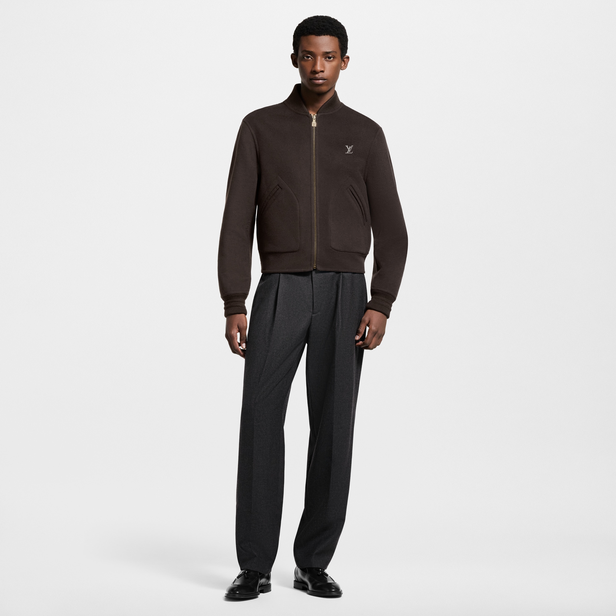 Cashmere Blend Gaston Pants  in Men