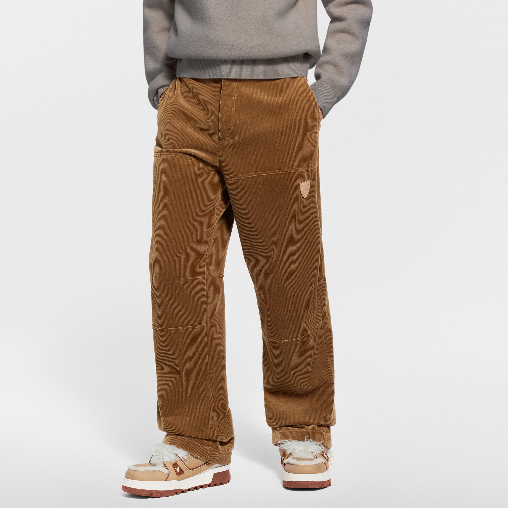Casual Corduroy  Pants  in Men