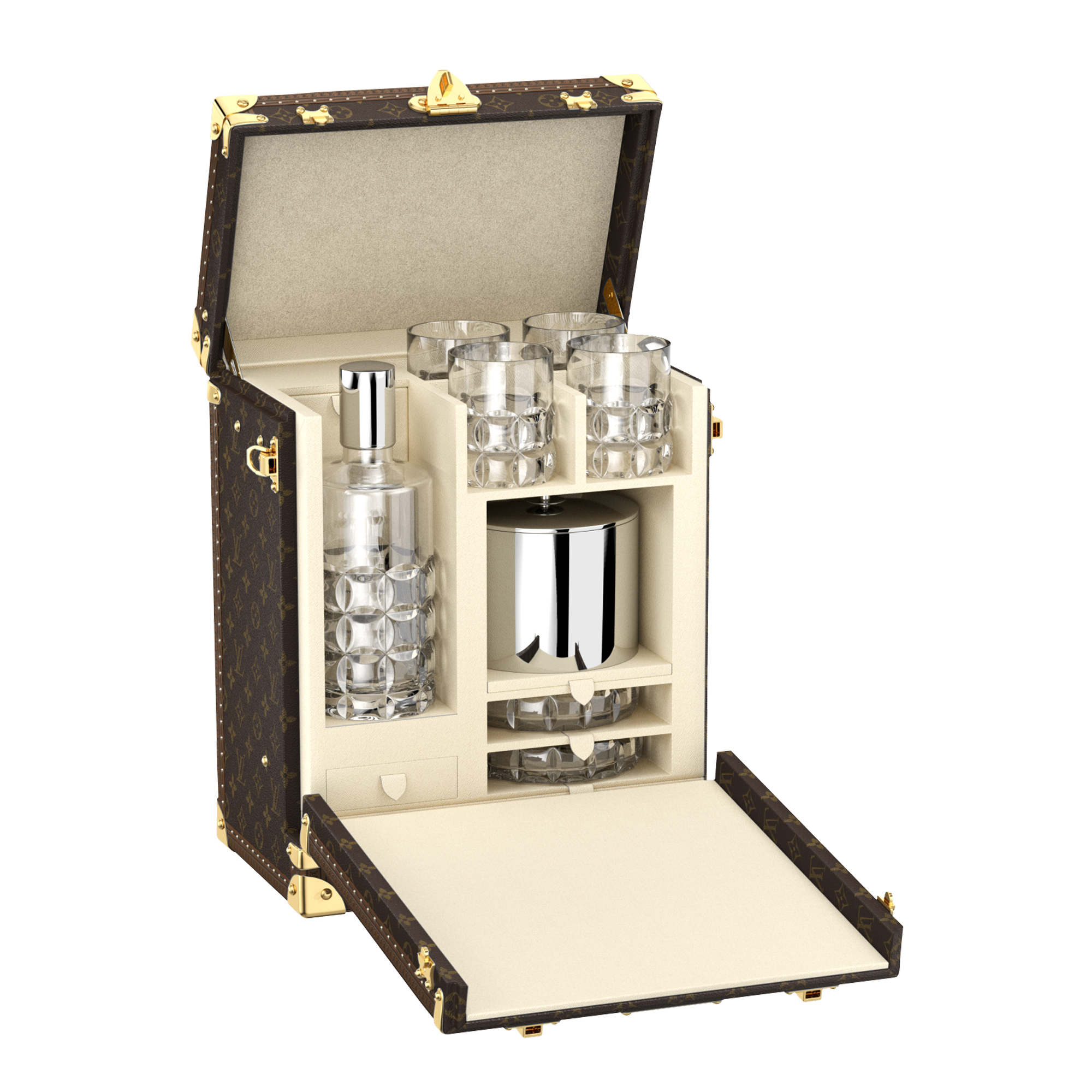 Cave Whisky PM Monogram 帆布 in 行李箱、旅行用品及家居精品