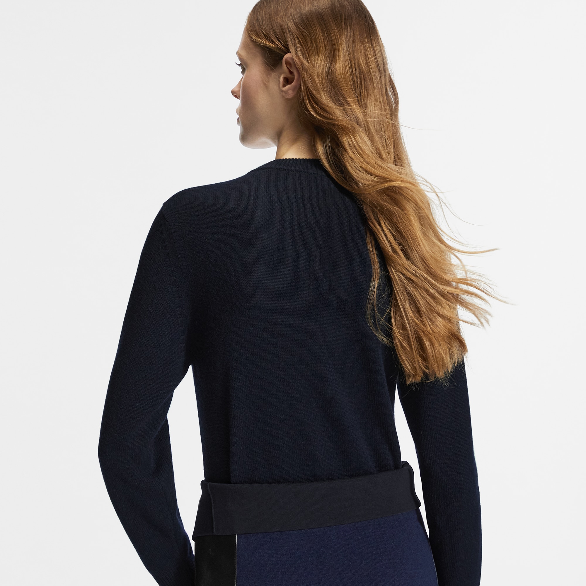 Chain Detail Patch Sweater  in Women