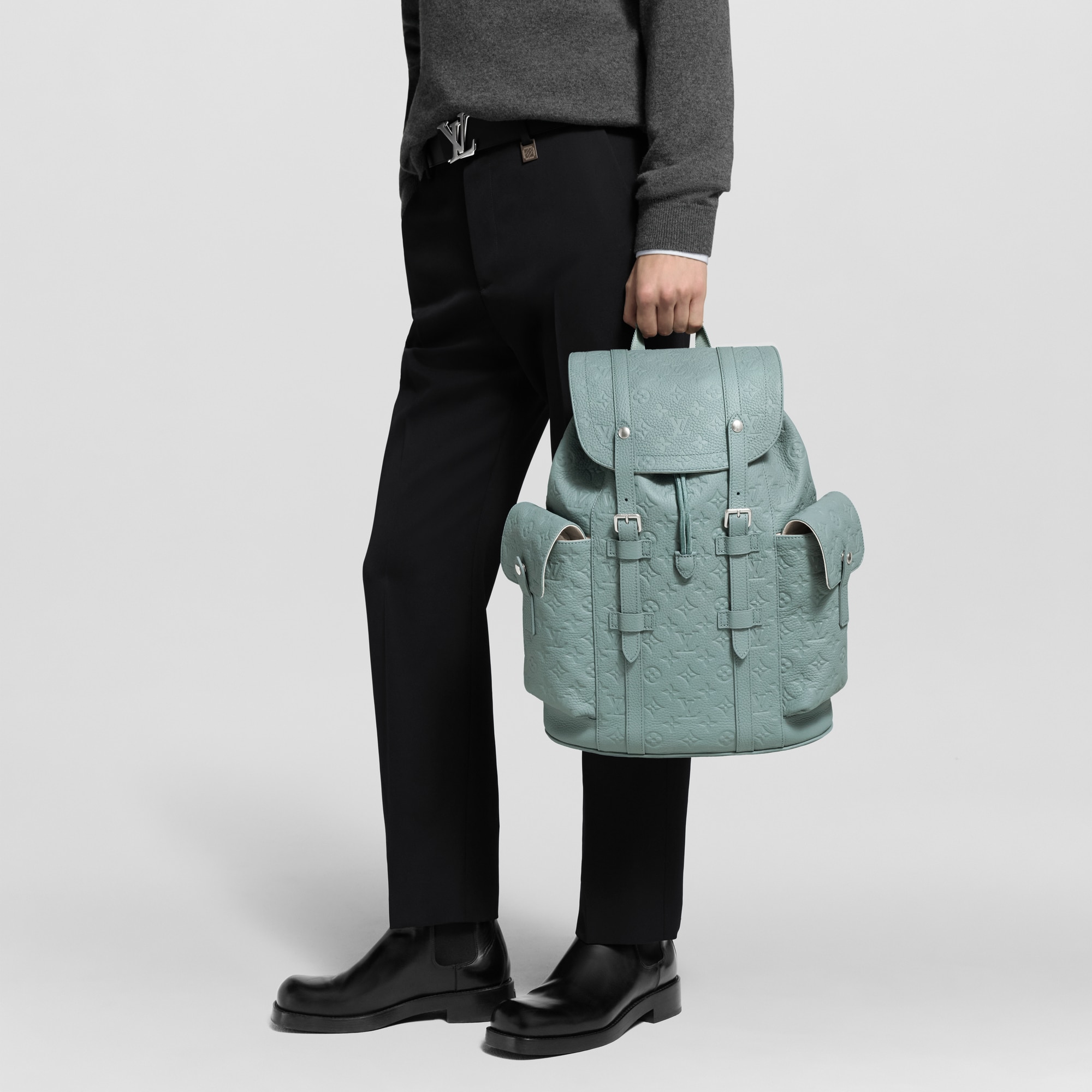 Christopher MM Monogram Taurillon Leather in Bags and Small Leather Goods