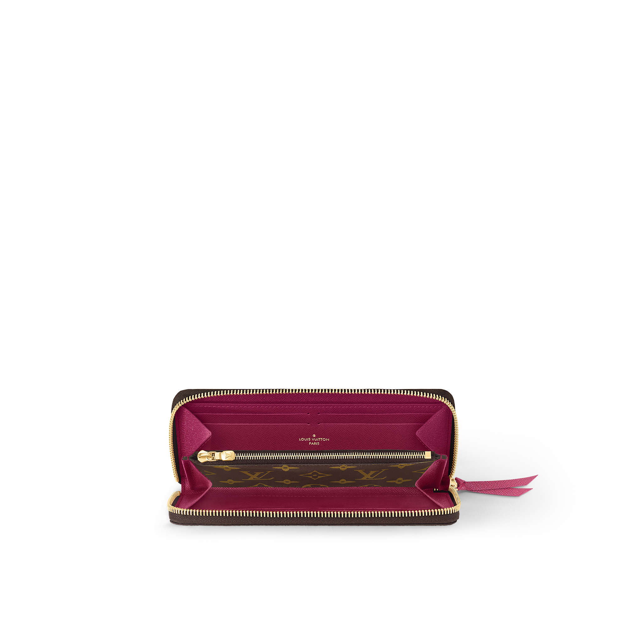 Clémence 銀包 Monogram 帆布 in 女士