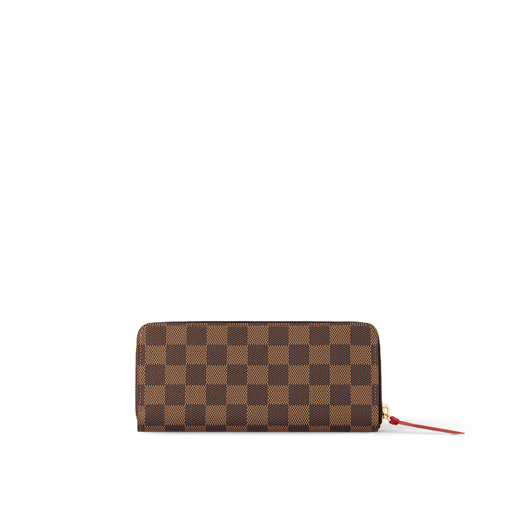 Clémence Wallet Damier Ebène Canvas in Women